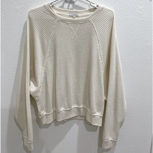 Z Supply long sleeve crop top